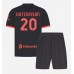 AC Milan Omari Hutchinson #20 Dětské Oblečení 3rd Dres 2026-27 Krátkým Rukávem (+ trenýrky)